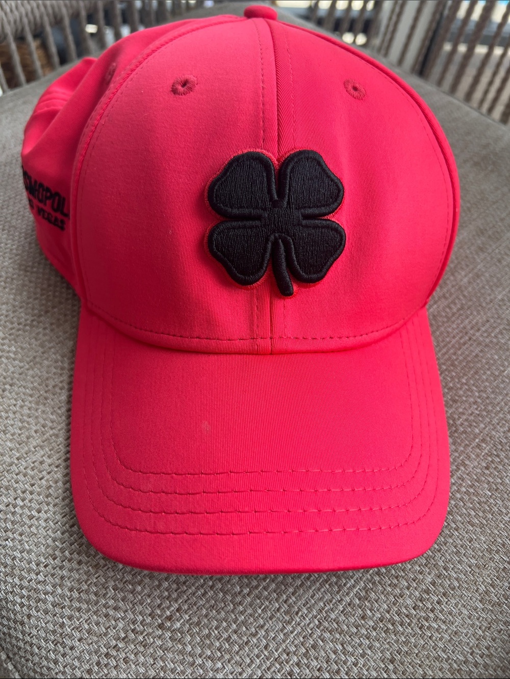 Black Clover Hot Pink Live Lucky Black Clover Patch Hat